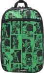 LEGO LEGO Small Extended Backpack 20222-2201 Zielone One size