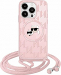 Karl Lagerfeld KLHMP15LHCKCKLCP Rear Cover for Apple iPhone 15 Pro