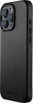 Kaitse&uuml;mbris Apple iPhone 16 Pro Max, must, MagSafe, naturaalsest nahast, Mujjo