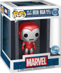 Funko Pop! Deluxe: Marvel Hall of Armor: Iron Man Model 8 Silver Centurion (Mettalic) (PX Previews Exclusive) #1038 Bobble-Head Vinyl Figure