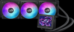 ASUS ROG RYUJIN III 360 ARBG EXTREME AiO Liquid Cooler w. 3.5" LCD, Asetek Emma Gen8 V2 pump, magnetic ROG ARGB fans