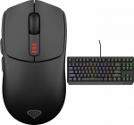GNS Mysz Genesis ZIRCON 500 WIRELESS (NMG-2113) + Keyboard Thor 230 TKL Outemu Brown