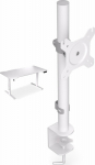 Endorf desk Endorf desk Endorfy Atlas L Electric White 150 cmx78 cm + holder monitor Atlas Single Onyx White