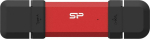 Silicon Power DS72 USB flash drive 250 GB USB Type-A / USB Type-C 3.2 Gen 2 (3.1 Gen 2) Red