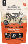 WIEJSKA ZAGRODA Beef with veal and catnip &ndash; wet food for cats &ndash; 100g