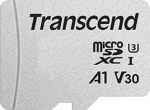 SD microSD Card 64GB Transcend SDXC USD300S-A w/Adapter