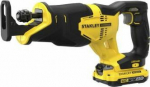 Stanley | 18V V20 Reciprocating Saw - 2 x 2.0Ah Kitbox | SFMCS300D2K-QW | 18 V