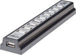 MANHATTAN USB-HUB 10-Port USB 2.0 Desktop Hub schwarz