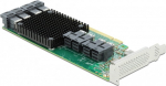 DeLOCK PCI Express x16 Card to 8 x internal SFF-8643 NVMe Storage control