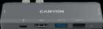 CANYON hub DS-5 7in1 Thunderbolt 3 Space Grey