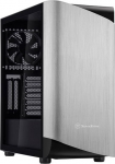 SilverStone Seta A1 Midi Tower, Tempered Glass - schwarz/silber