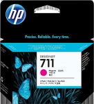 HP CZ135A ink cartridge No. 711, magenta, 3 pack