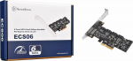 Silverstone SST-ECS06 SATA adapter card, PCIe 3.0, 6x SATA 6G - Low Profile