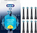 Oral-B | Replaceable toothbrush heads | iO UltimateClean | Heads | For adults | Number of brush heads included 8 | Black