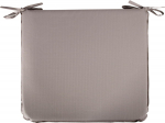 Chair pad OHIO waterproof, 43x38xH2.5cm, beige
