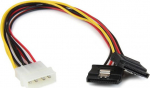 StarTech.com 12 LP4 TO 2X LATCHING SATA,