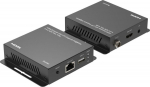 MicroConnect 4K@60Hz HDMI Extender with, KVM function over ethernet
