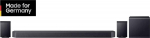 Samsung Q-series Q-Serie Soundbar HW-Q995GF 11.1.4-Subwoofer channel & Rear Speaker (2025), 11.1.4 Channels, DTS:X, Dolby TrueHD, Dolby Atmos, DTS Digital Surround, Dolby Digital, Game Pro, Kabellos, Separately, Titan, Schwarz