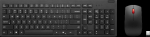 Lenovo Essential | Keyboard and Mouse Combo | Wireless | Russian/Cyrillic | Black | 2.4 GHz