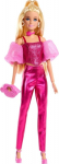 Mattel Barbie: Deluxe Style - Metallic Pink Set with Blonde Hair Doll (JFP40)