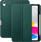 4kom.pl Tech-Protect case SmartCase Pen Canvas do Apple iPad 10.9'' 2022 / 11'' 2025 Moss Green