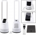 Lean Fan Bladeless Floor Fan Oscillation Timer Display LCD PILOT