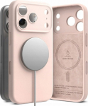 Ringke Silicone Magnetic Magsafe iPhone 17 Pro Max pink sand