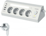 TIROSS MORRE CORNER POWER STRIP 4G 2xUSB 2xUSB-C