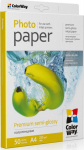 ColorWay Photo Paper, 50 sheets | 255 g/m&sup2; | A4 | Premium Semi-Glossy