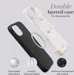 MIO White Roses Magsafe Compatible for iPhone 15 Pro