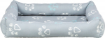 Trixie Jimmy light gray dog and cat bed, 75 x 60 cm