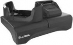 Zebra charging station - Charging station, charges 1 device and 1 spare battery, incl.: power supply, DC and shim, order separately: power cord (c13), fits for: FR55, TC53, TC53e, TC58, TC58e (with protective boot)