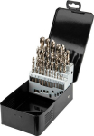 NEO Drills for metal HSS-Co 1.0-13.0 mm, zestaw 25 szt