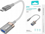 Conceptronic BWOO BZ69 adapter USB-C - USB szary