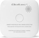 Qoltec Wireless smoke detector with battery | alarm 85dB | LED