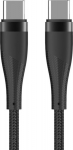 Kabel USB Maxlife Cable Mxuc-08 Usb-C - Usb-C 1.0 M 100W Black Nylon