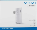 Omron MicroAIR Go network nebulizer