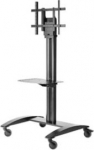 Peerless AV SmartMount SR575M - Wagen - for flat screen - Aluminium - black powder coating - screen size: 81.28-190.5 cm (32"-75")