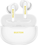 Buxton BTW 7200 White Tuya - In-ear wireless earphones with charging case, white