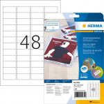 HERMA Security labels white 45.7x21.2 mm Film 1200 St