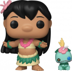 Funko Pop! Disney: Lilo & Stitch - Hula Lilo with Scrump #1741 Vinyl Figures