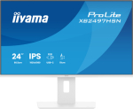 IIYAMA XB2497HSN-W1 24 IN FHD BUSINESS, 24IN WHITE IPS 4-SIDE SLIM BEZEL