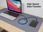 Equip Kabel USB-C3.2->C AOC 4K PD60W St/St 7.50m schwarz