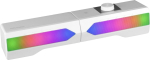 Mars Gaming MSDUOW Bluetooth 5.0 Stereo Soundbar Speaker RGB Mesh DSP 15W / white