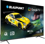 Blaupunkt 70UGC5500S 70" LED 4K 60Hz GoogleTV - 70" | LED | 4K UHD | DVB-T2/C/S2 | 3xHDMI 2xUSB | Smart TV | GoogleTV | Wi-Fi Bluetooth | 60Hz