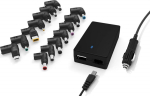 CoreParts Universal Car Adapter, 90W with 15 different Plugs