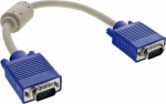 Kabel InLine D-Sub (VGA) - D-Sub (VGA) 0.3m niebieski (17803)