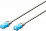 Digitus Patch cord U/UTP kat.5e PVC 3m White