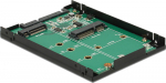 Delock 2.5" Converter SATA 22 pin > 1 x M.2 key