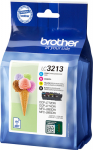 Brother LC3213VALDR Value pack (BK,C,M,Y) 200